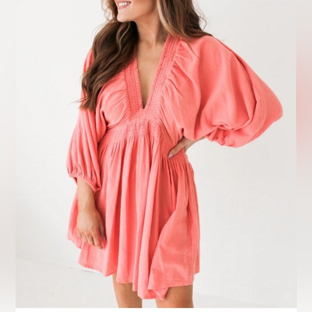 Free People For The Moment Mini Dress